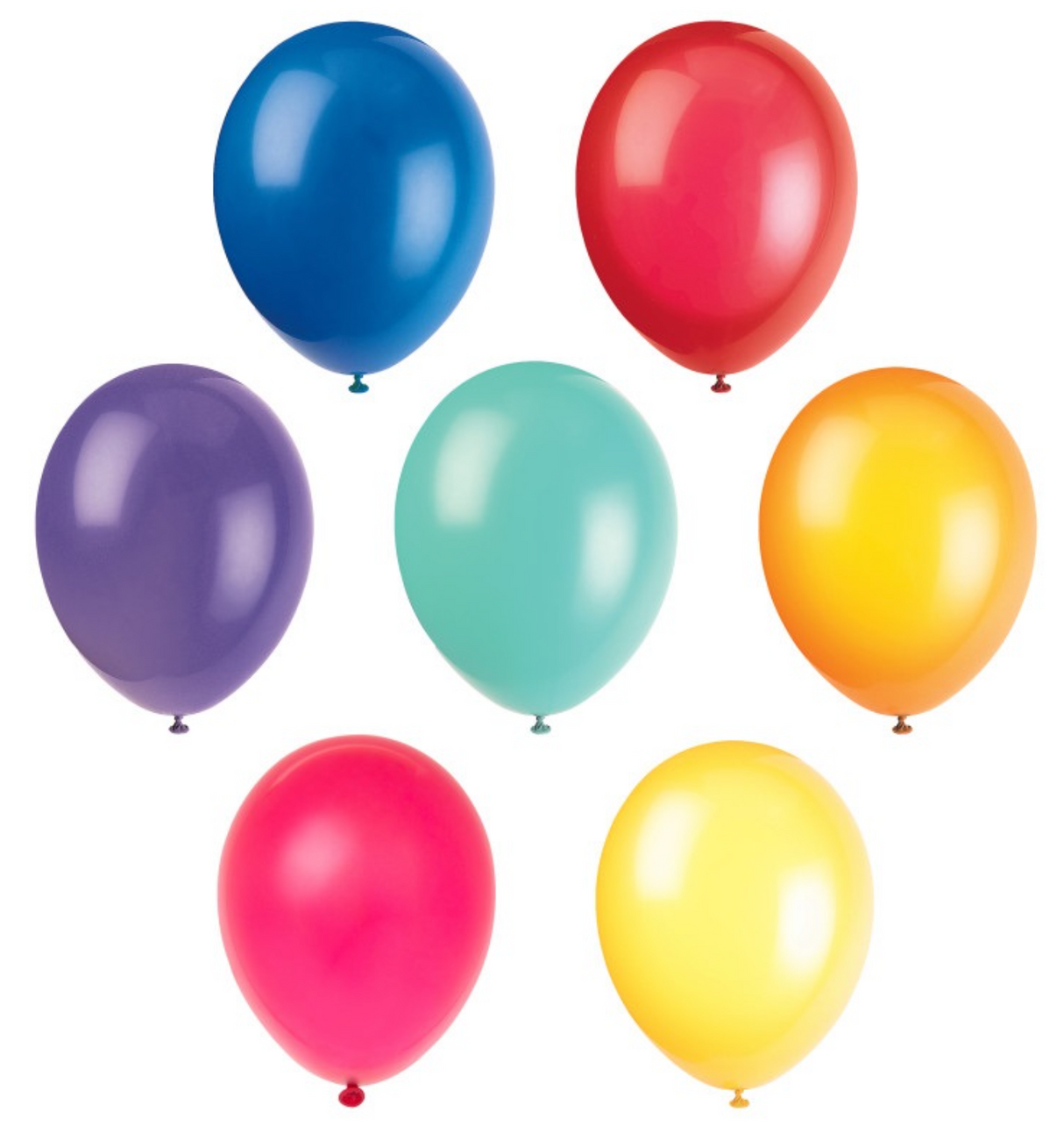 12in Packaged Latex Balloons 10ct - Assorted