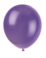 12in Packaged Latex Balloons 10ct - Amethyst Purple