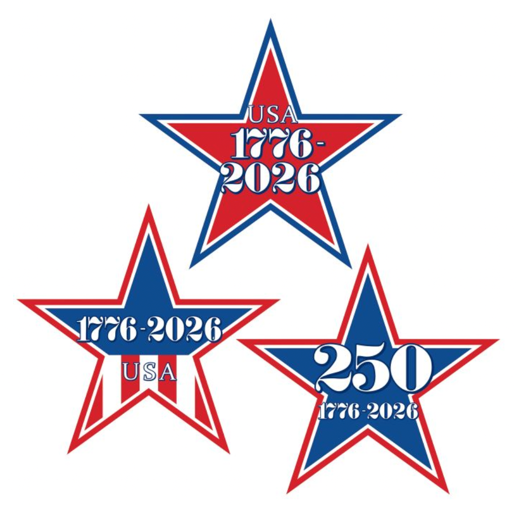 Semiquincentennial Mini Star Cutouts 10ct