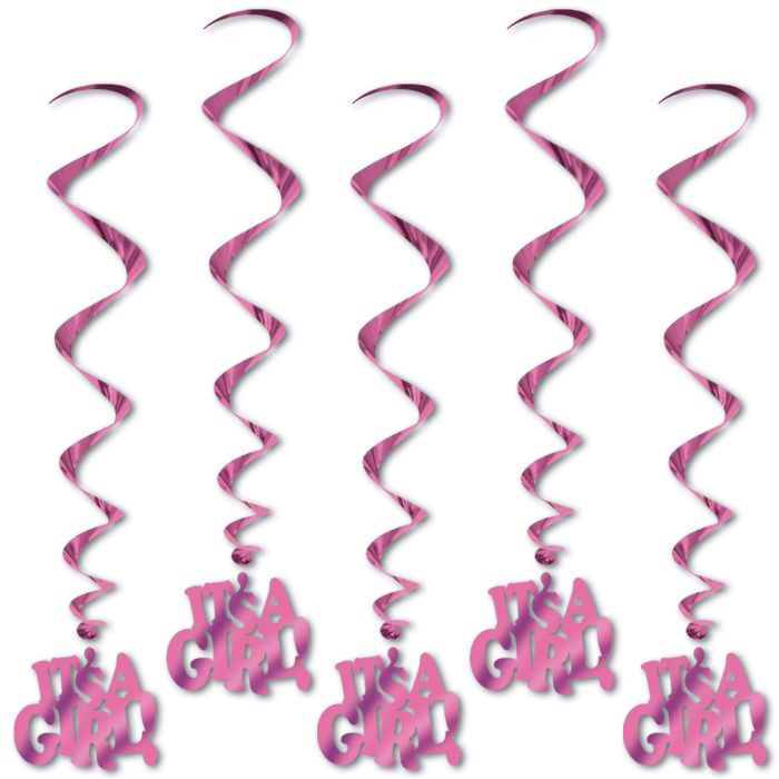 It's A Girl! Whirls