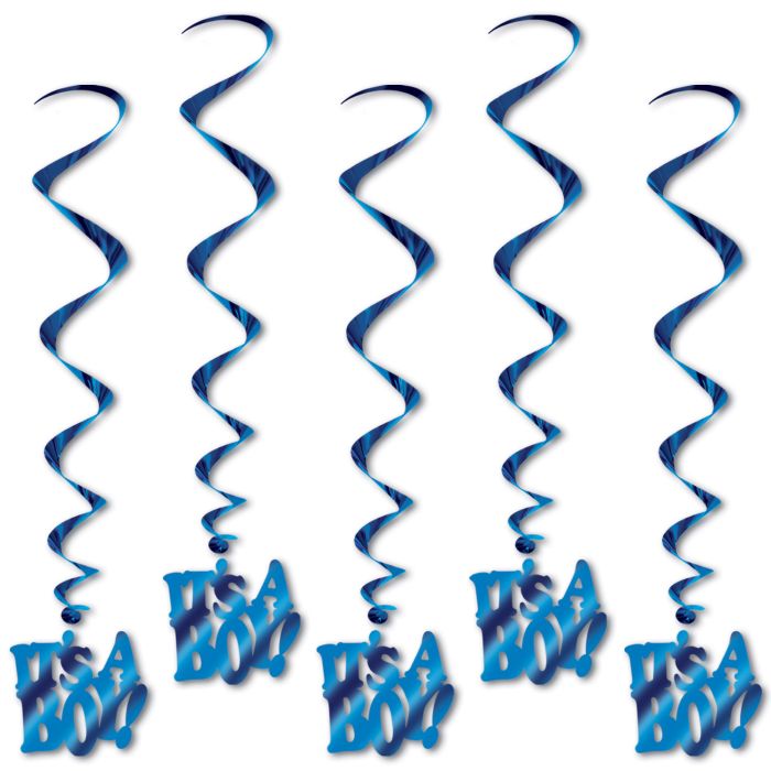It's A Boy! Whirls