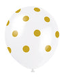 Polka Dots 12in Latex Balloons 6ct