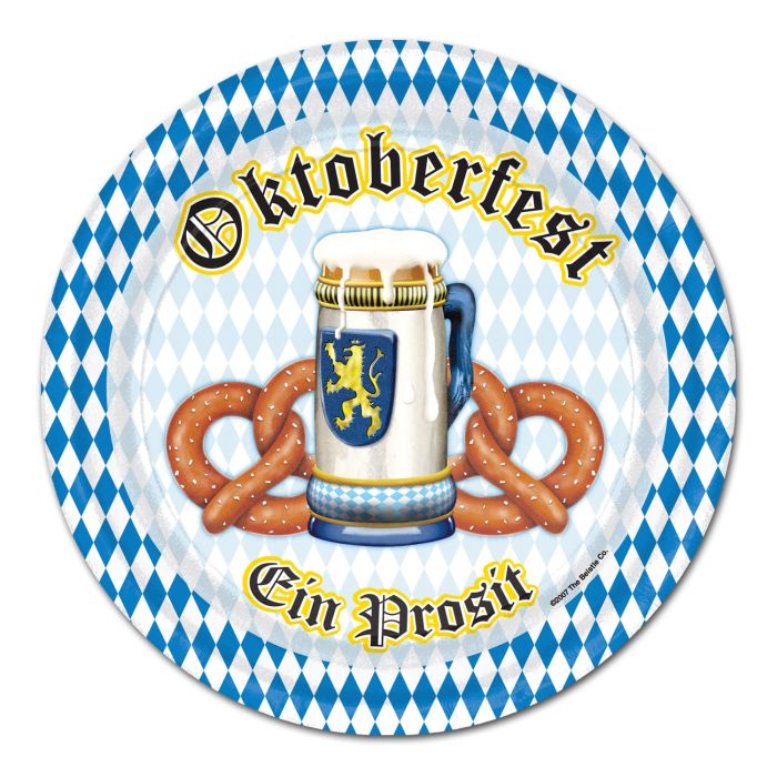 Oktoberfest Plates 8ct