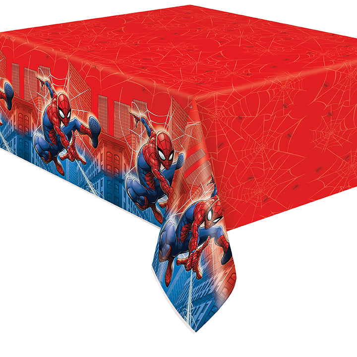 Spider-Man Rectangular Plastic Table Cover 54” x 84”