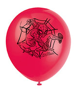 Spider-Man 12in Latex Balloons 8ct