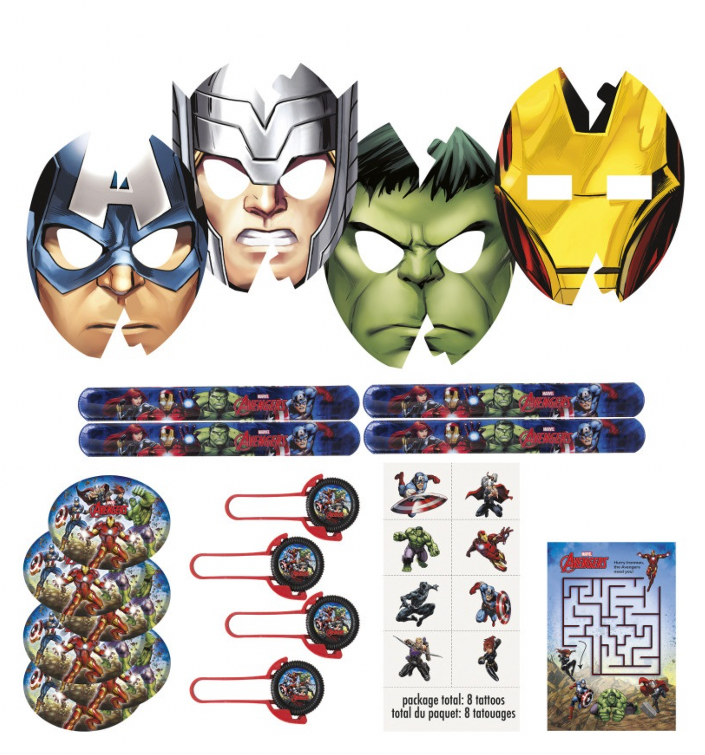Avengers Favor Pack 48ct