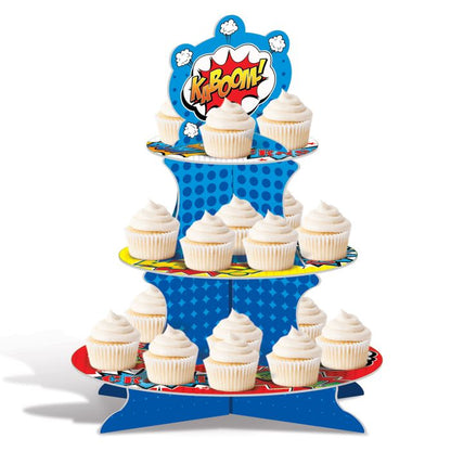 Cupcake Stand - Super Hero