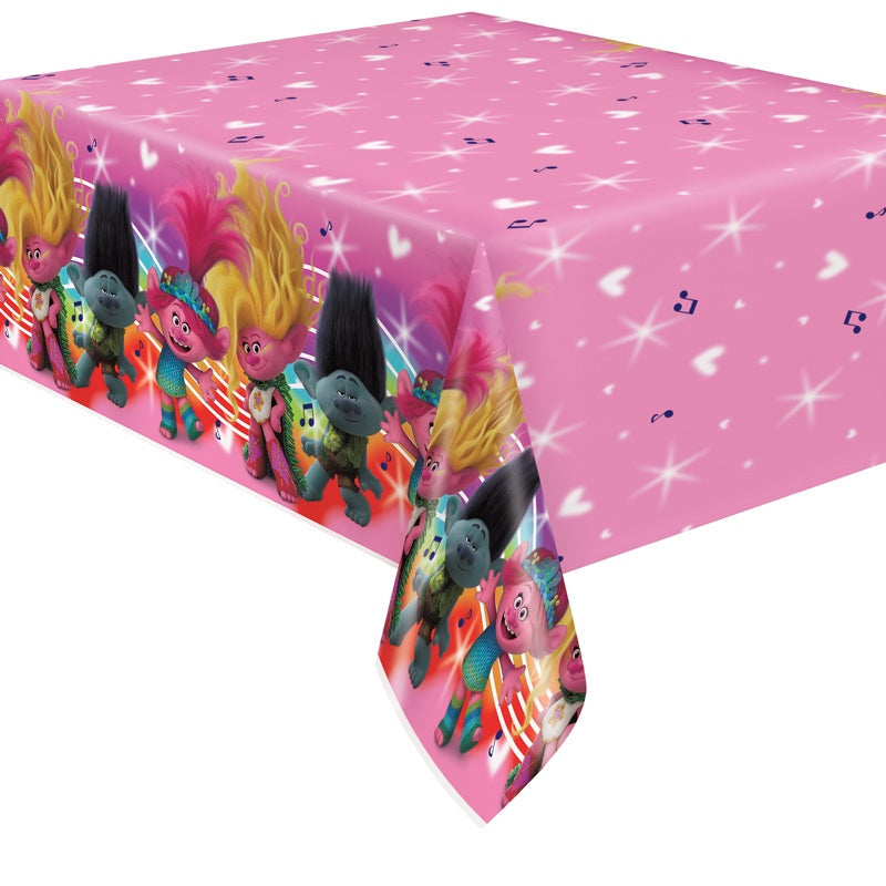 Trolls Plastic Table Cover 54" x 84"