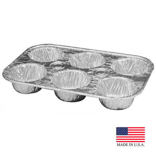 Aluminum 6 Muffin Pan