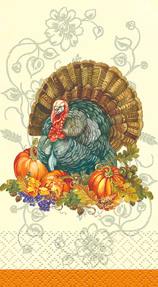 Traditional Thanksgiving Guest Towels 16ct