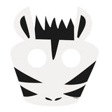 Animal Safari Paper Masks 8ct