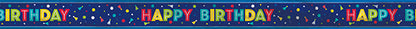 Peppy Birthday Happy Birthday Foil Banner 12ft