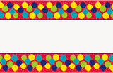 Balloon Party Birthday Rectangular Table Cover 54in x 84in