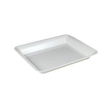 White Plastic Rectangular Tray