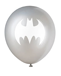 Batman 12in Latex Balloons 8ct