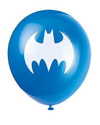 Batman 12in Latex Balloons 8ct
