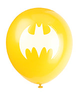 Batman 12in Latex Balloons 8ct
