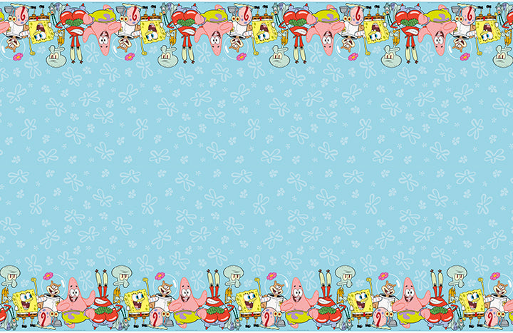 Spongebob Squarepants Plastic Table Cover 54"x 84"