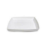 Simply Squared White Plastic Bowls & Tray