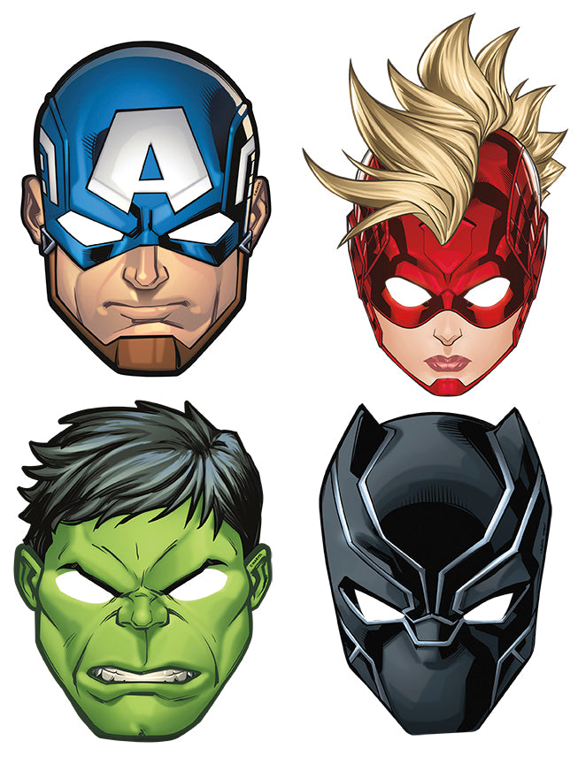 Avengers Party Masks 8ct