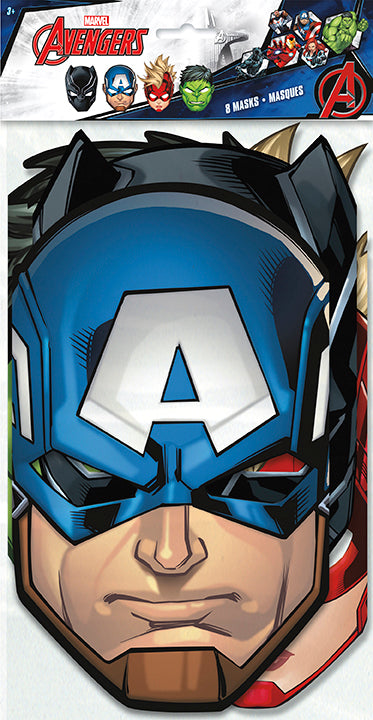 Avengers Party Masks 8ct