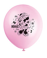 Minnie Mouse 12in Latex Balloons 8ct