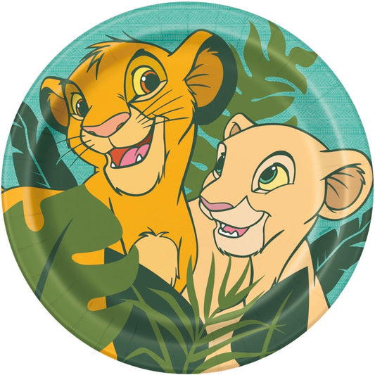 The Lion King 9" Plates 8ct