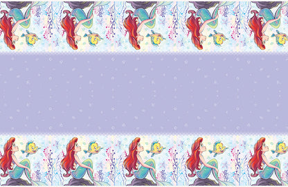 The Little Mermaid Plastic Table Cover 54" x 84"