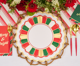 Joyful Christmas 10.5in Dinner Plates 8ct