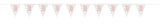 Glitz Rose Gold Prismatic Plastic Flag Banner 9ft - 30
