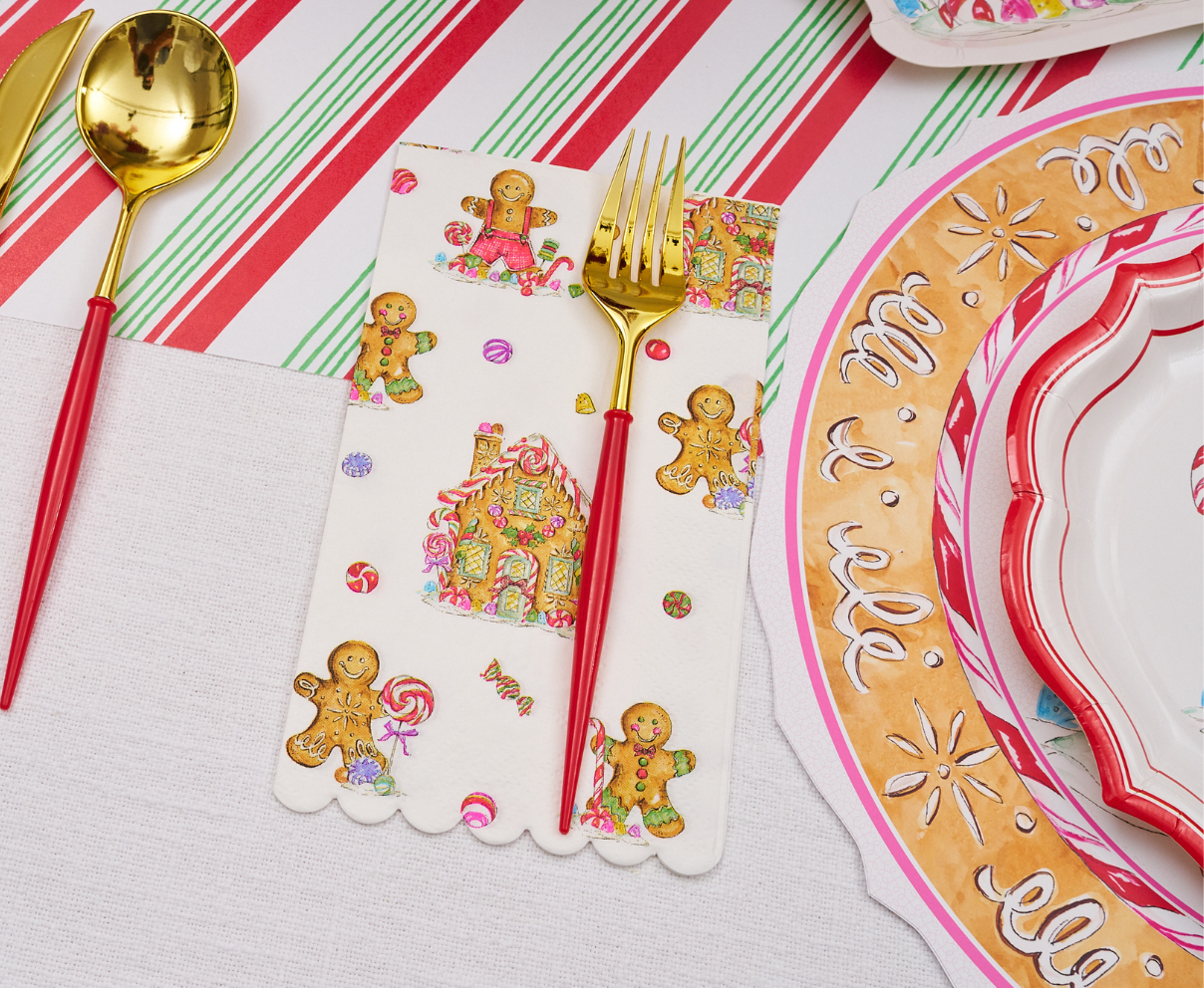 Gingerbread Guest Towels 20ct