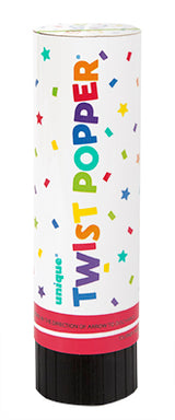 Twist Confetti Popper 4in