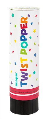Twist Confetti Popper 4in