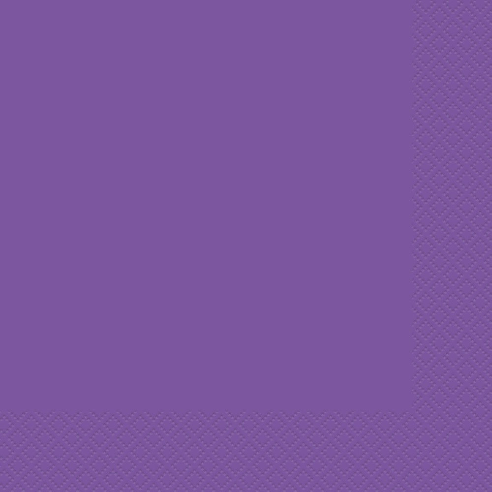 Purple Lunch Napkins