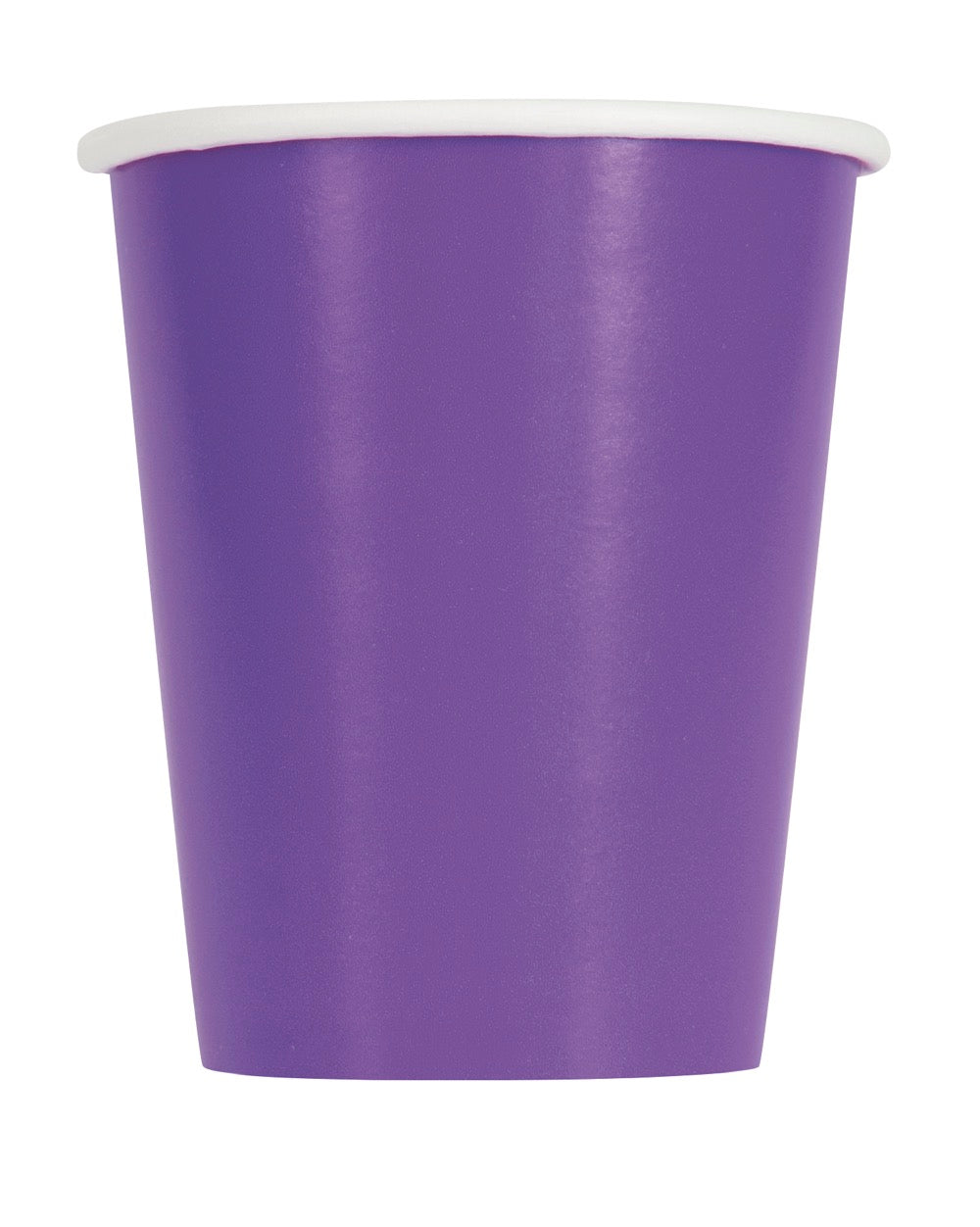 Purple 9oz Paper Cups 14ct