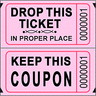 Double Ticket Roll - 2000 Tickets