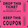 Double Ticket Roll - 2000 Tickets