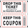 Double Ticket Roll - 2000 Tickets