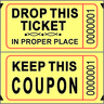 Double Ticket Roll - 2000 Tickets