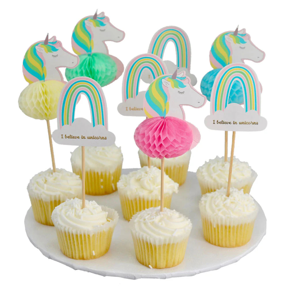Unicorn Party Picks 8ct