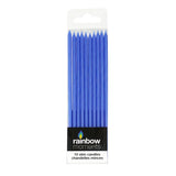Slim Candles By Color 10ct