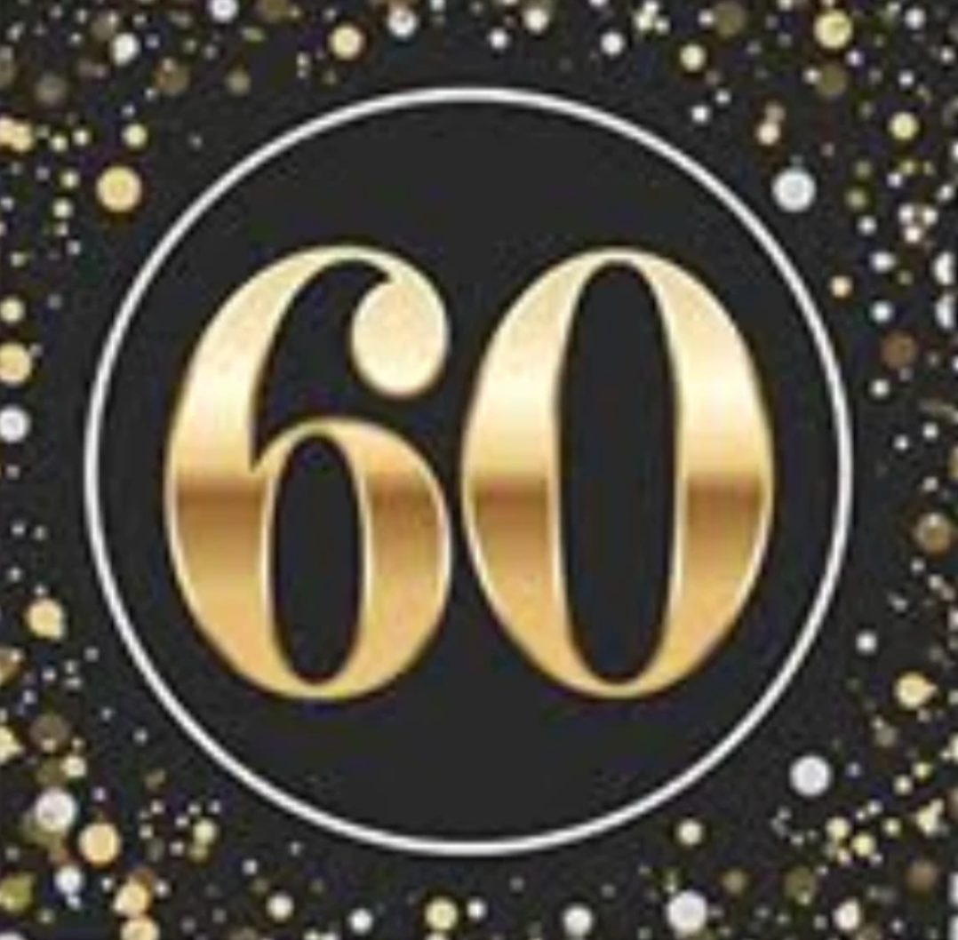 Black and Gold 60 Lunch Napkins 16ct