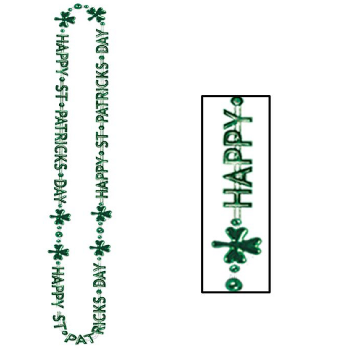 St Patrick's Day Beads-Of-Expression - 1 Necklace