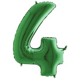 34in Number Balloons: Green