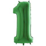 34in Number Balloons: Green