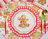 Gingerbread 8in Salad Plates 8ct