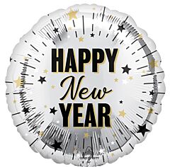 #06 Elegant New Year Celebration 18in Printed Mylar
