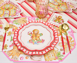 Gingerbread 8in Salad Plates 8ct