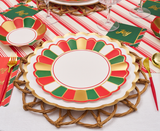 Joyful Christmas 10.5in Dinner Plates 8ct