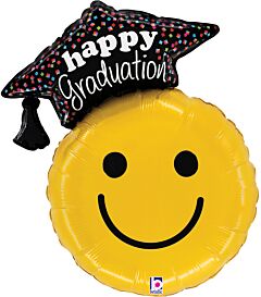 SS#06 Grad Smiley 26in Supershape